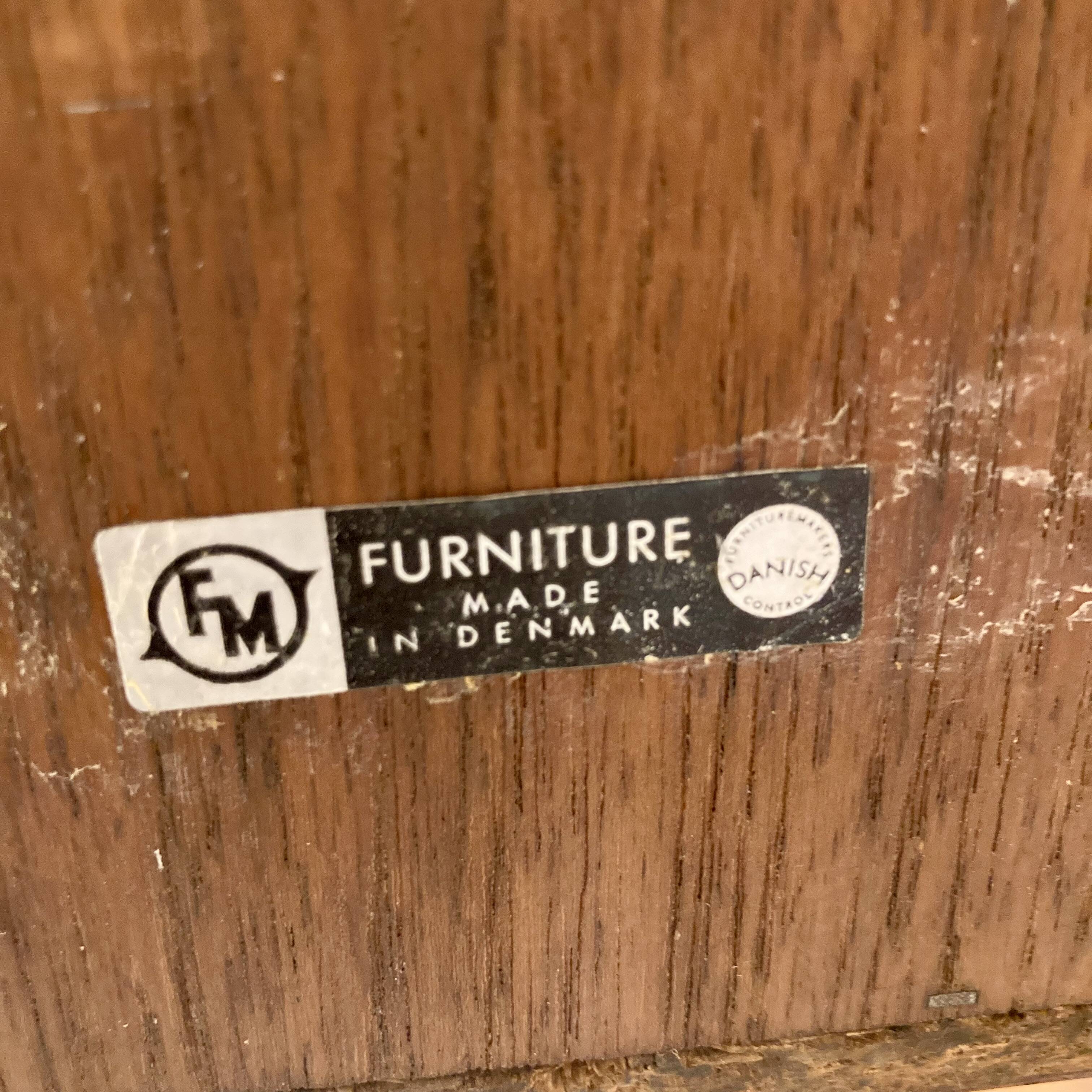 Élégant bureau design scandinave 1950.