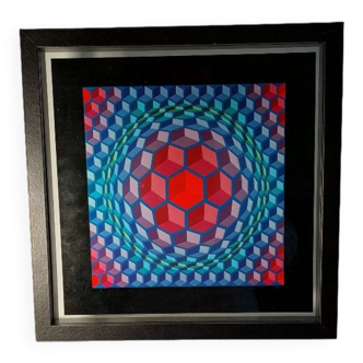 Vasarelly original lithograph