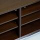 Sideboard in walnut by Florence Knoll Mid Century Modern Executive Boardroom Storage