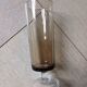 16 vintage smoked glass champagne flutes
