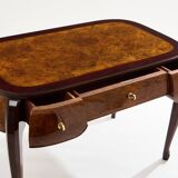 Süe & Mare desk in amboyna burl and rosewood 1921