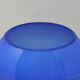 1970s Mid-Century Blue Vase by Ind. Vetraria Valdarnese. Made in Italy