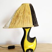 Lilette and Gilbert Valentin Les Archanges collector's lamp, France 1950