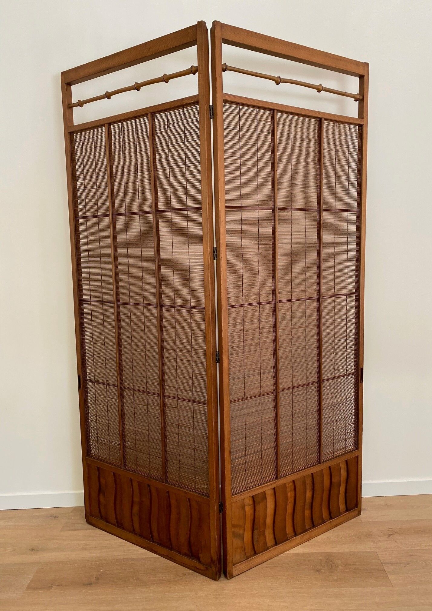 Japanese bamboo screen