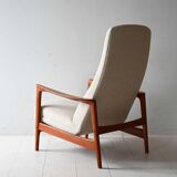 Scandinavian teak armchair by Alf Svensson for DUX
