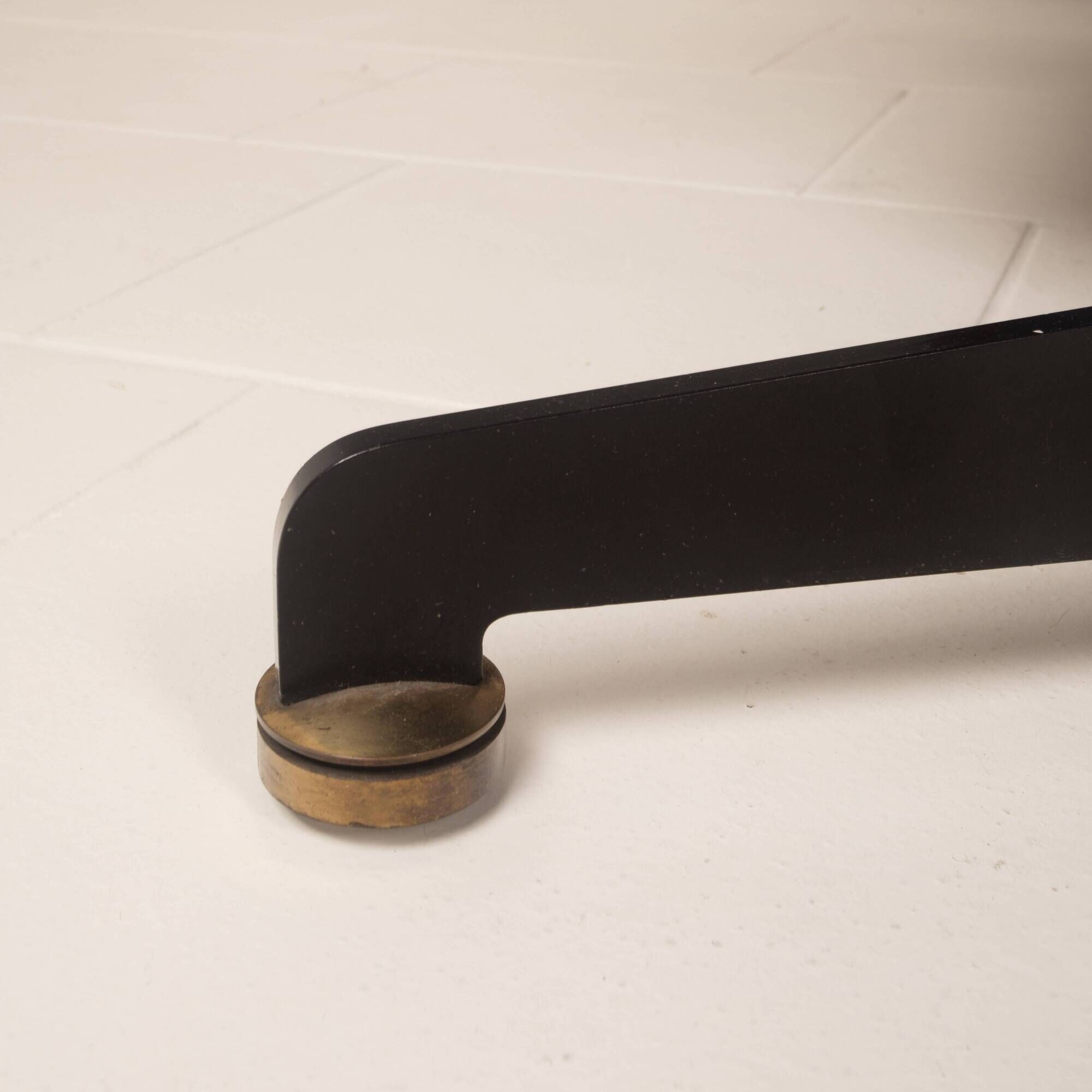 T96 Rosewood Boomerang Desk by Osvaldo Borsani for Tecno, First Edition, 1950