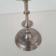 Candlestick former metal silver