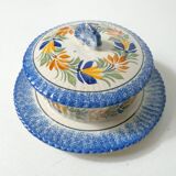 Henriot Quimper Butter Dish