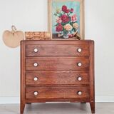 4 drawer chest of drawers from the 1950s