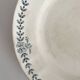 Low ironstone compote dish "Yvonne" Longchamp earthenware