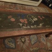 Ancienne table basse laquée chinoise