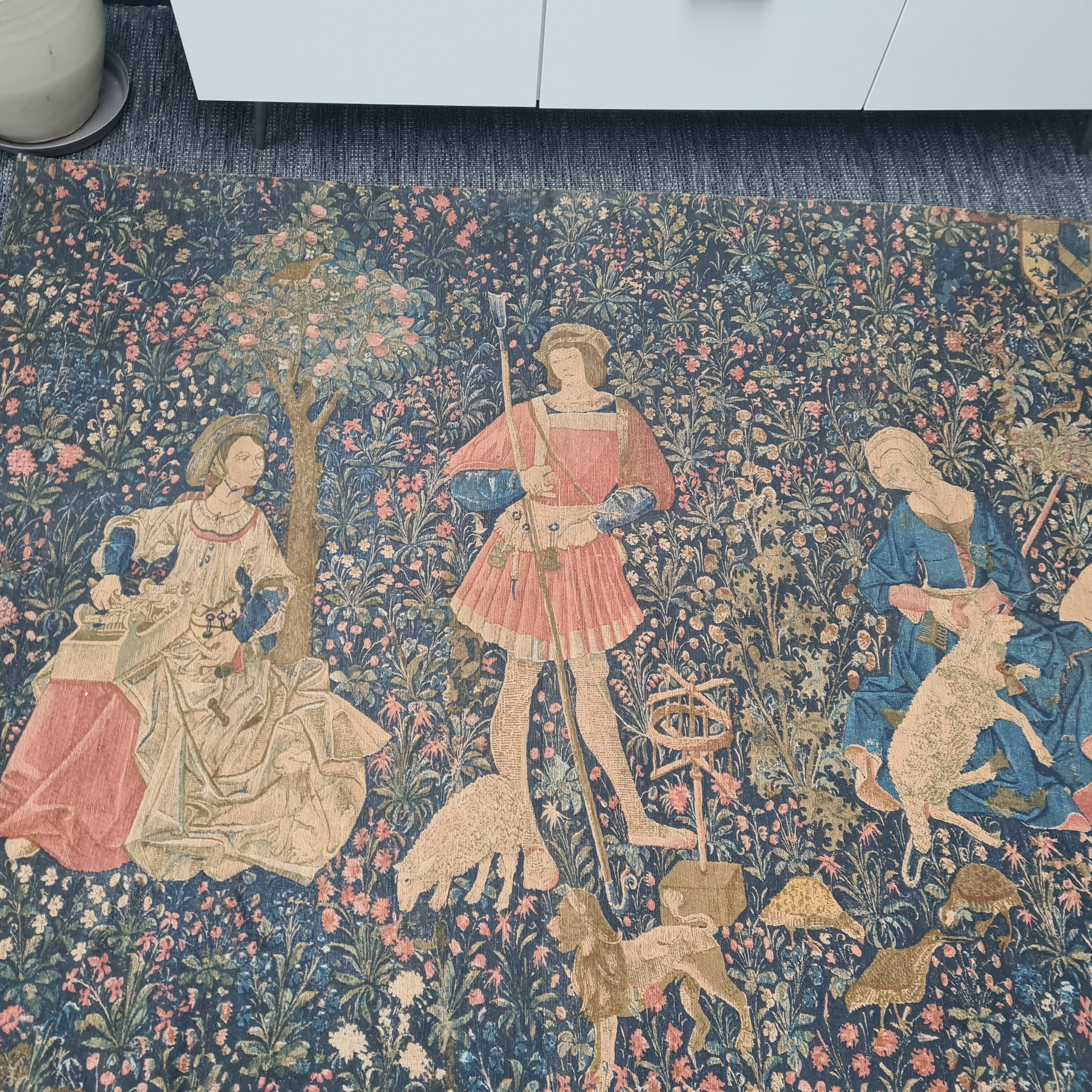 Antique tapestry
