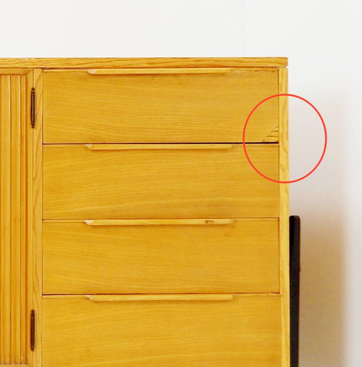 De Coene four-door, four-drawer sideboard (c.1956) - Alfred Hendrickx style Belgium 1950s