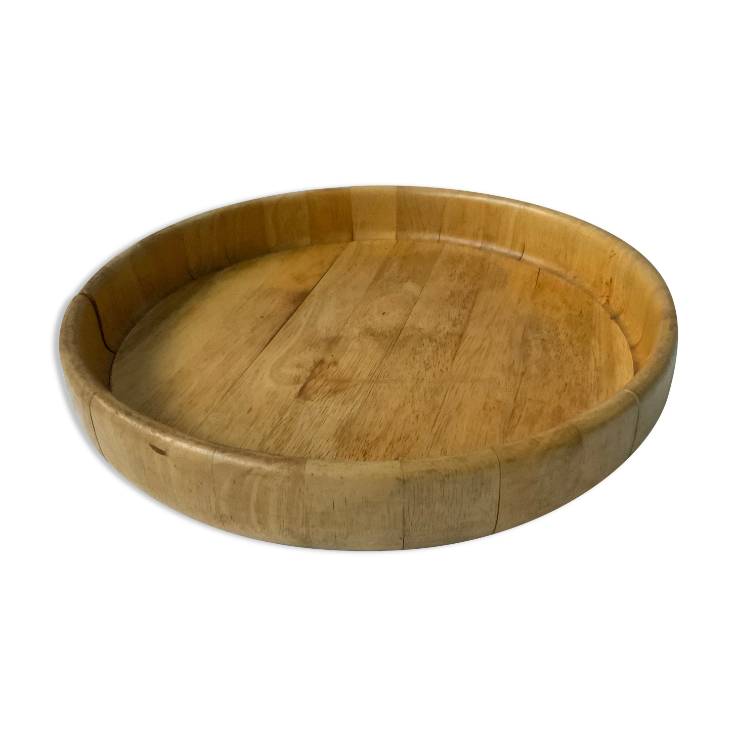 Round wooden top