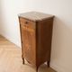 Small antique secretary in marquetry wood