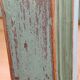 Parisian buffet patine celadon green and bluish grey