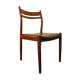Chair in Palissandre "Gessef" Consorzio Sedie Friuli Italy 1960