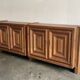 Buffet brutaliste, Biosca, bois massif, fabrication artisanale, Espagne