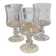 Small cut crystal glasses