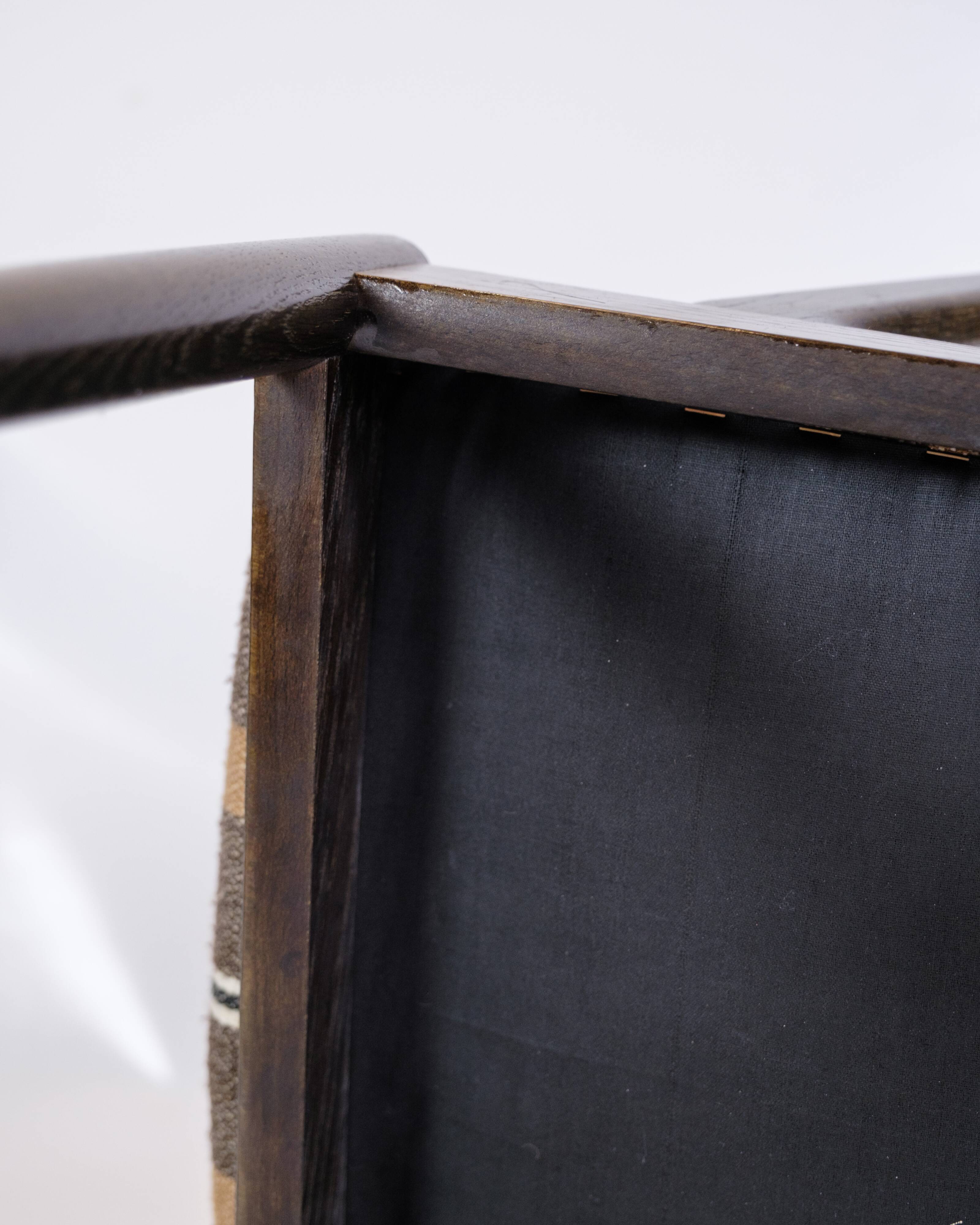 Set Of 6 Dining Chairs Model 31 Made In Dark Wood By Kai Kristiansen