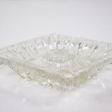 Pressed glass flower sconces.