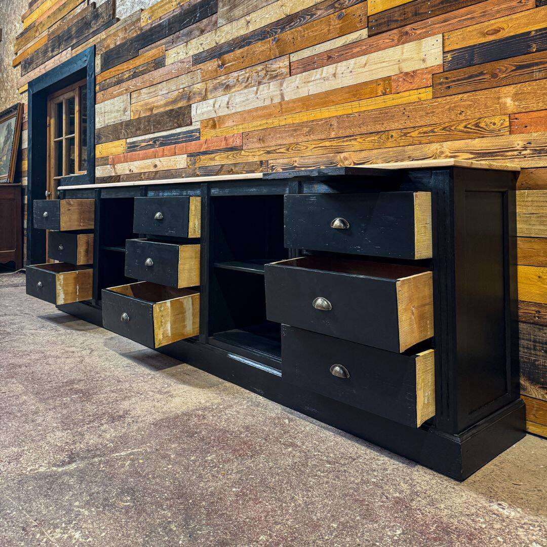 Grand meuble de métier totalement restauré et relooké