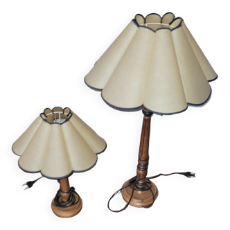 Set of two lamps