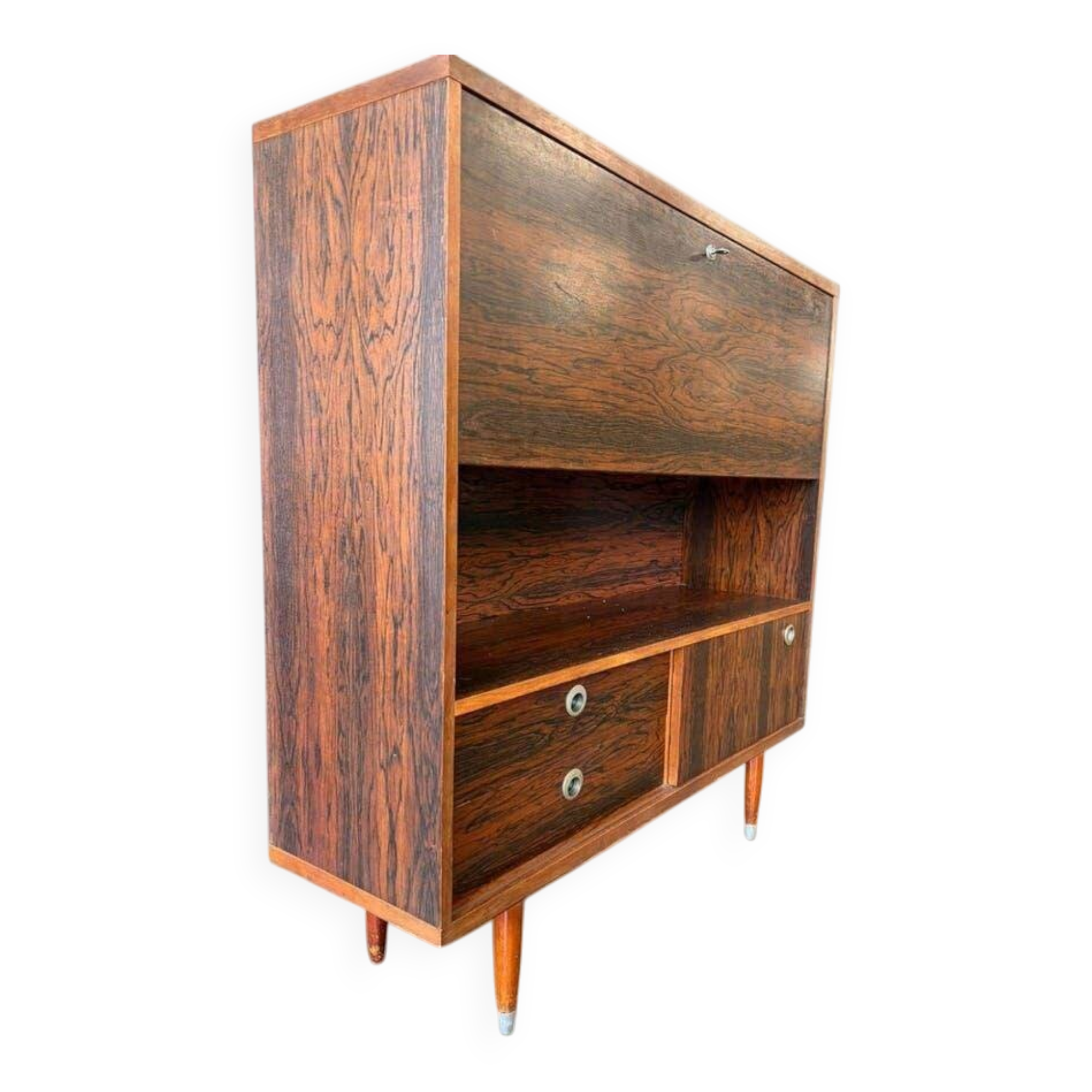Commode/armoire/buffet vintage en palissandre