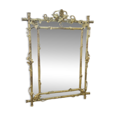 Napoleon III beaded mirror