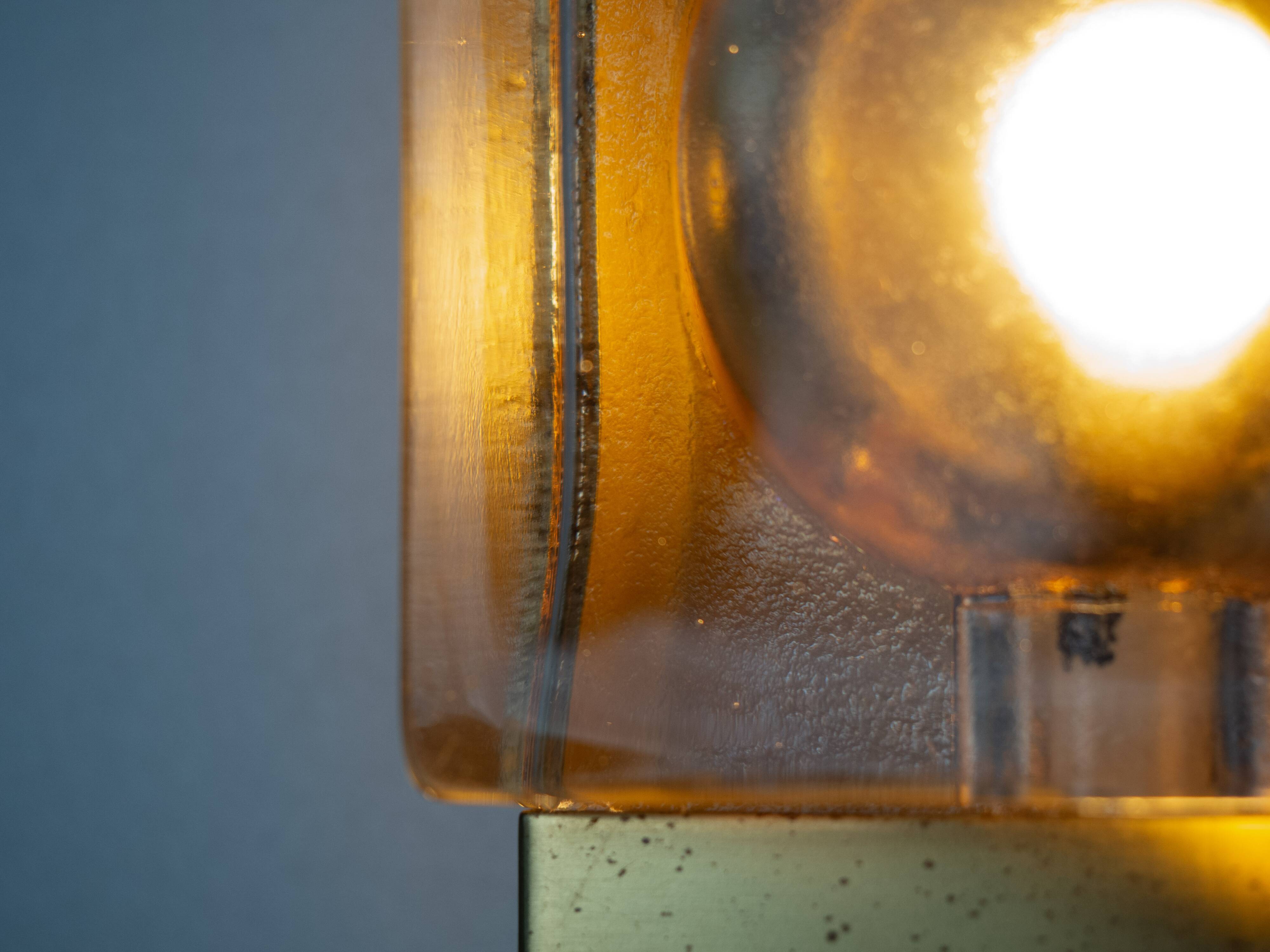 Pair of 2 Vitrika  Maritim wall lamps from 1960s