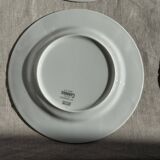 Set of 12 cheese plates France Chavroux 1990s D 21.5