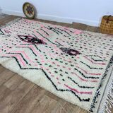 Handmade Moroccan Berber rug 255 X 146 CM