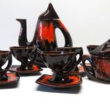 Vallauris coffee service from the 70s in very good condition