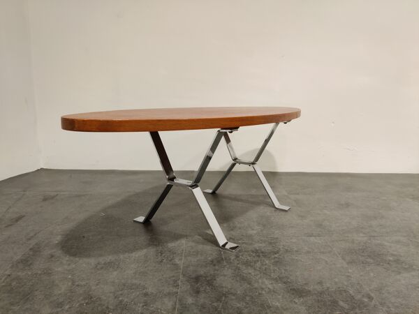 Table Basse En Teck Du milieu Du Siècle, Années 1960