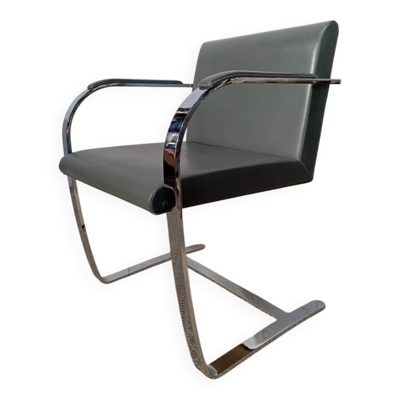 Fauteuil cuir BRNO, design Mies Van Der Rohe