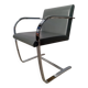 BRNO leather armchair, design by Mies Van Der Rohe
