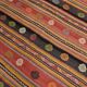 6x12 Long Wide Red Striped Kilim Rug,  190x356Cm
