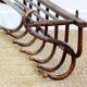 Door wall coat bentwood