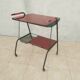 Vintage metal and formica dessert trolley 1950s