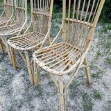 4 rattan chairs