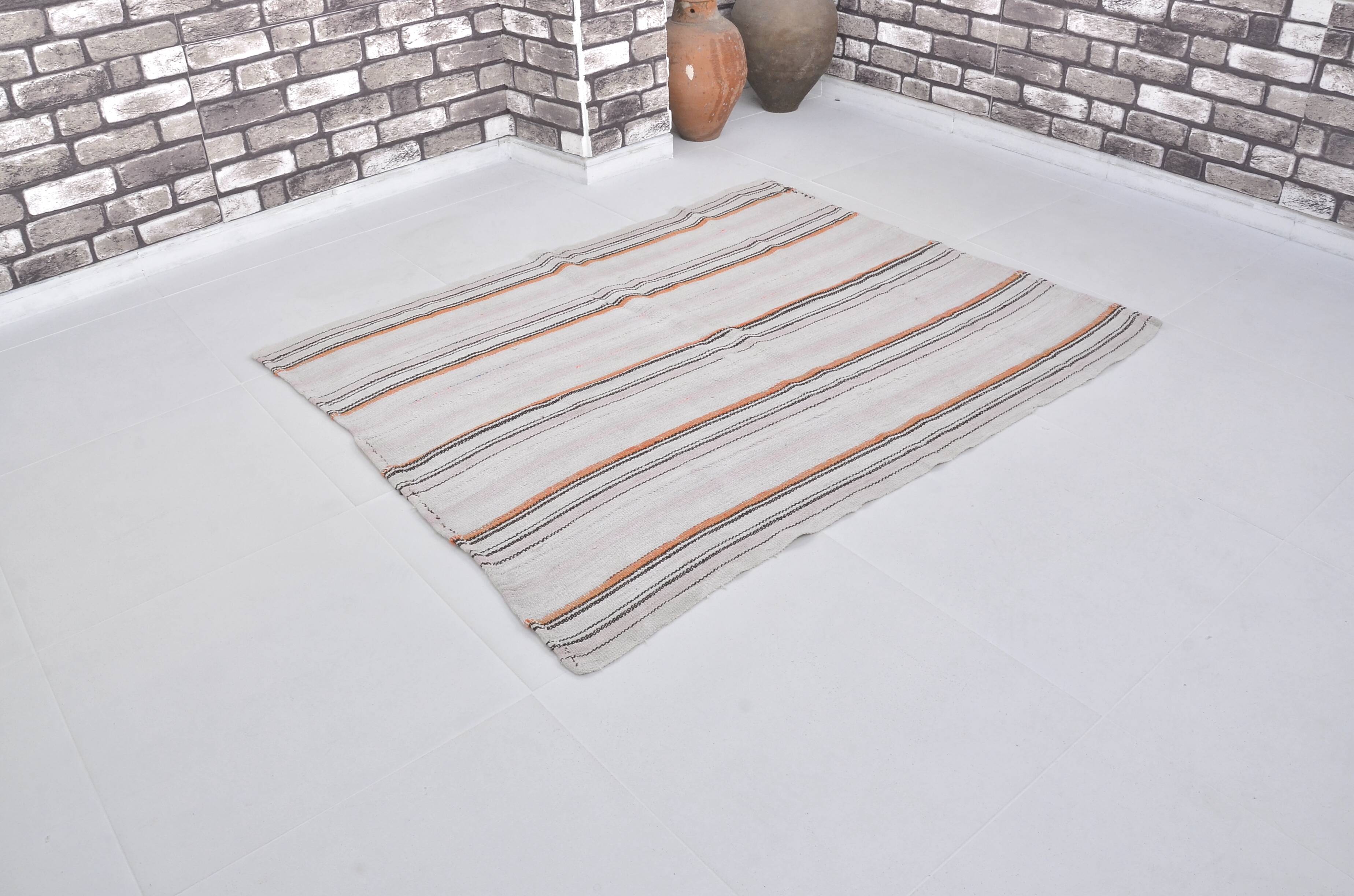Stripe Anatolian Oushak Kilim Rug sku 3660