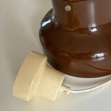 Bumling brown pendant light - Sweden 70s