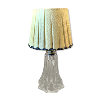 Vintage pressed glass bedside lamp 60