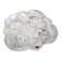 Bougeoir en cristal Orrefors Suède pour 4 bougies