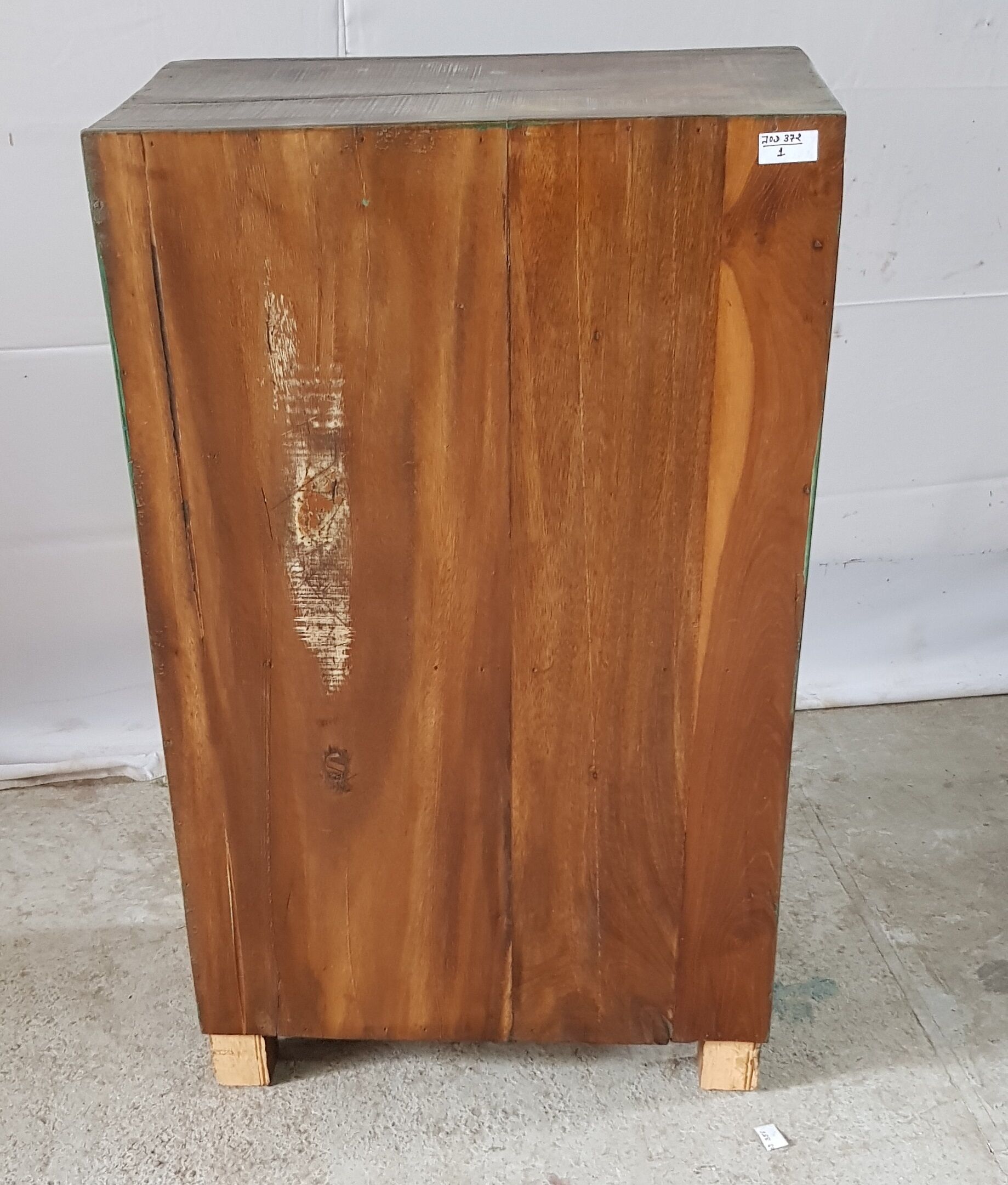 Old teak wardrobe