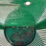 Public metal garden bin