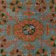 3x11 Vintage Terracotta Oriental Pattern Turkish Runner Rug, 89x342Cm