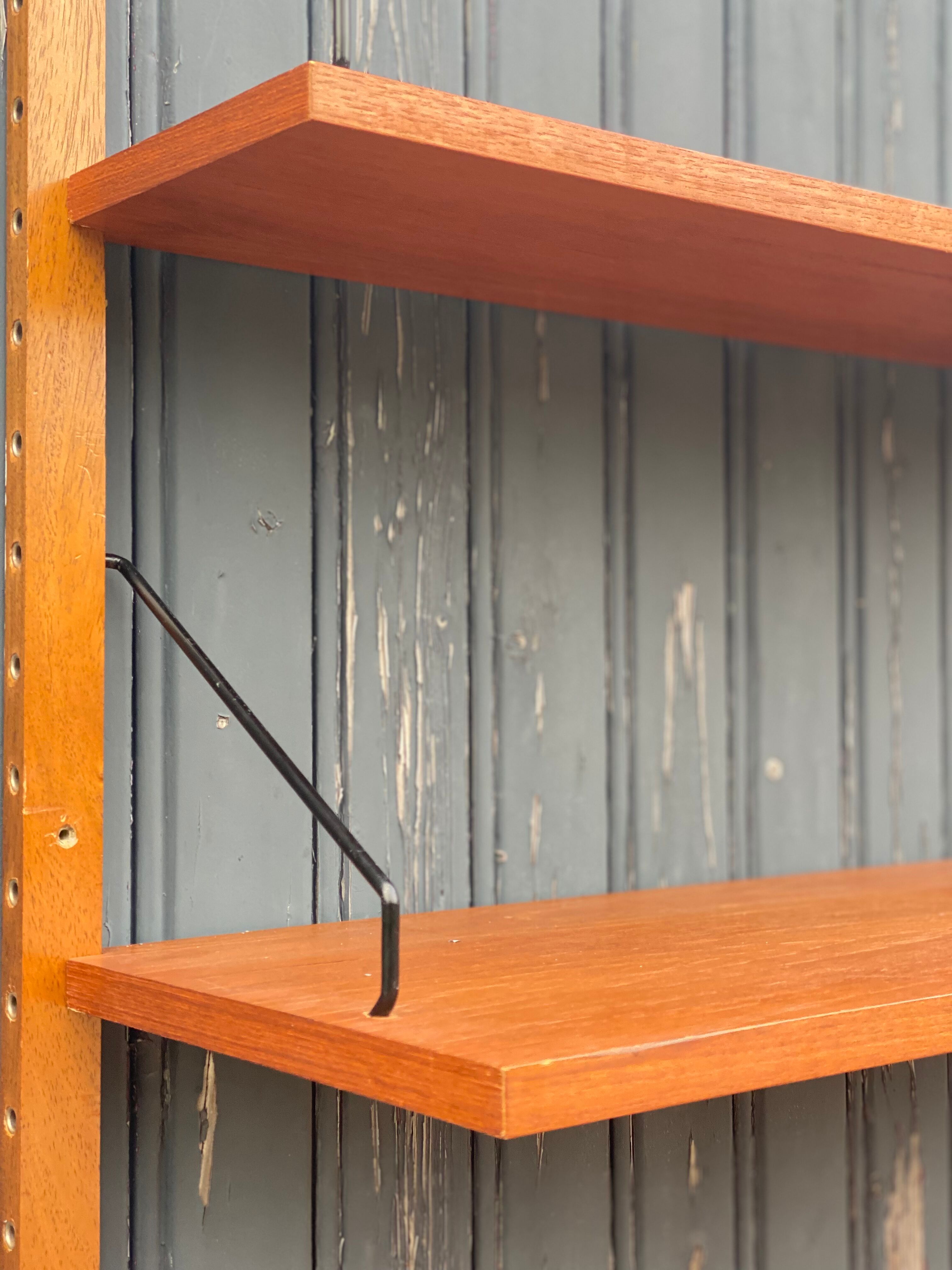 Royal System Modular Wall Shelves by Pol Cadovious for CADO Editions