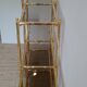 Shelf "false bamboo" 80 years gold metal