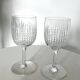 Duo de verres à pied baccarat modèle nancy